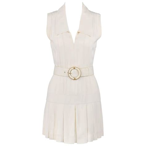 chanel belt white dress|chanel snakeskin belt.